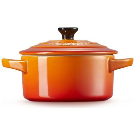 Le Creuset Mini Cocotte mit farbigem Knauf