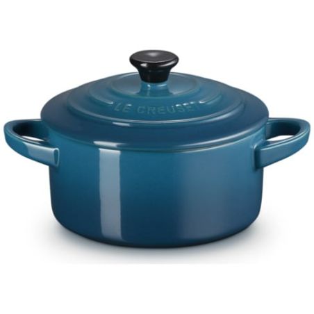Le Creuset Mini Cocotte mit farbigem Knauf