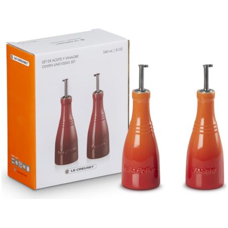 Le Creuset Öl und Essig Set Klassik aus Steinzeug | Le Creuset | Mimocook