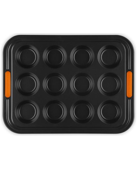 Le Creuset Toughened Non-Stick Bakeware 12 Cup Muffin Tray | Le Creuset | Mimocook
