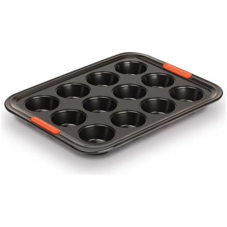 Le Creuset Toughened Non-Stick Bakeware 12 Cup Muffin Tray | Le Creuset | Mimocook