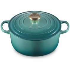 Cocotte redonda de hierro fundido 24cm Le Creuset