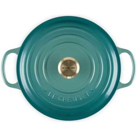 Le Creuset Cocotte Runder Bräter aus Gusseisen 22cm