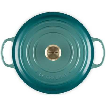 Le Creuset Runder Bräter aus Gusseisen 28cm