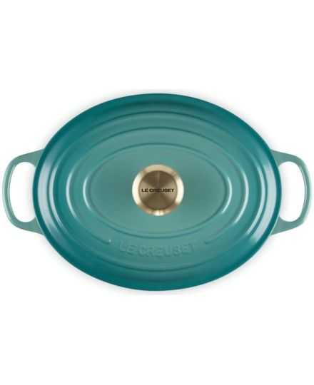 Le Creuset Cocotte Ovaler Bräter aus Gusseisen 27cm