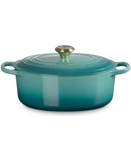 Cocotte ovale en fonte émaillée 29cm Le Creuset