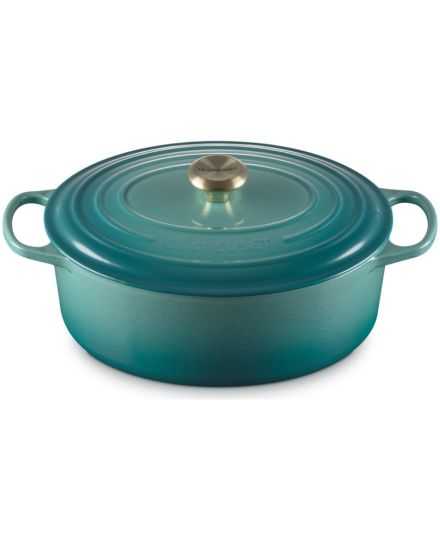 Cocotte ovale en fonte émaillée 31cm Le Creuset