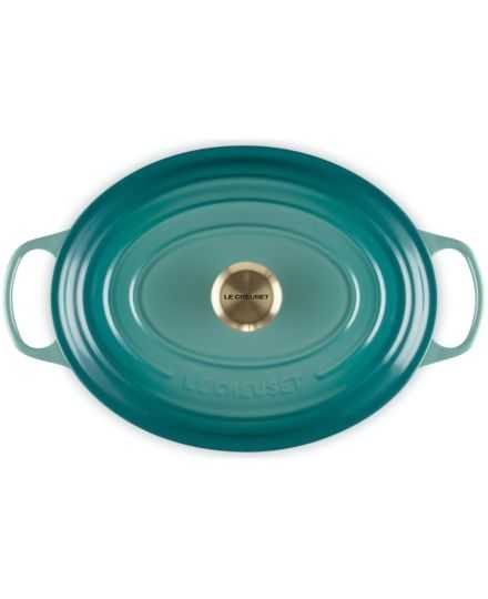 Le Creuset Cocotte Ovaler Bräter aus Gusseisen 31cm