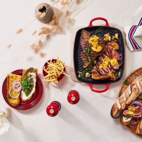 Le Creuset 30cm Flache rechteckige Grillplatte aus Gusseisen | Le Creuset | Mimocook