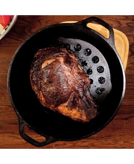 Lodge Trivet Grelha de Carne em Ferro Fundido 20 cm | Lodge | Mimocook