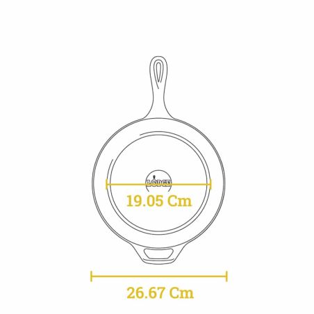 Lodge Cast Iron Combo Cooker 26 cm | Lodge | Mimocook