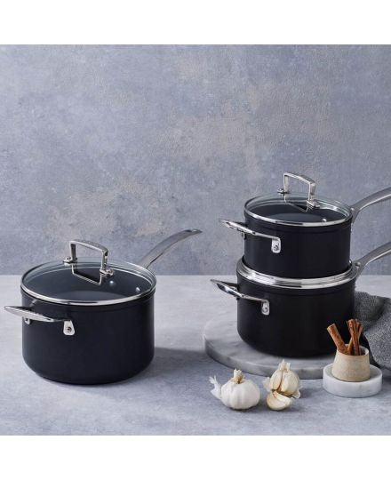 Le Creuset Set de 3 Casseroles Anti-Adhérentes Les Forgées | Le Creuset | Mimocook