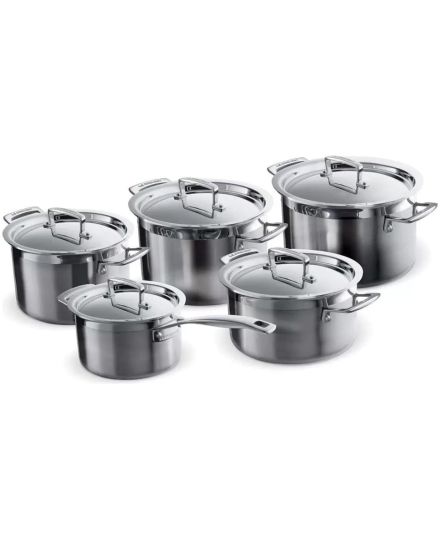 Le Creuset Set de 5 Pièces Inox Classique | Le Creuset | Mimocook