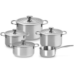 Le Creuset Set de 3 Casseroles Inox Classique | Le Creuset | Mimocook