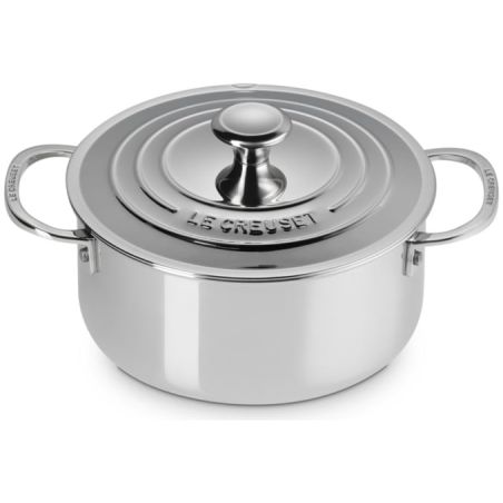 Le Creuset 5-teiliges Topfset aus 3-ply PLUS Edelstahl | Le Creuset | Mimocook