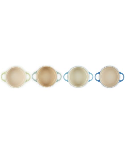 Le Creuset Set de 4 Mini Cocottes Brise Marine en Céramique | Le Creuset | Mimocook