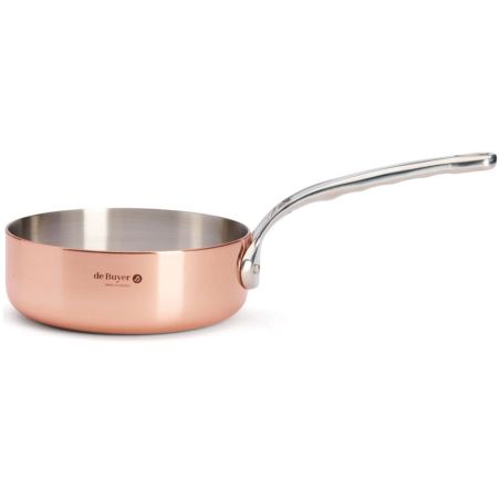 de Buyer PRIMA MATERA Copper & Stainless Steel Sauté Pan | De Buyer | Mimocook