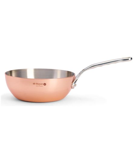 de Buyer PRIMA MATERA Copper & Stainless Steel Sauté Pan | De Buyer | Mimocook