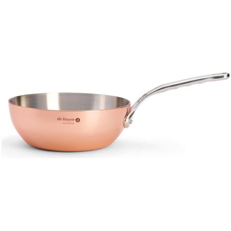 de Buyer PRIMA MATERA Copper & Stainless Steel Sauté Pan | De Buyer | Mimocook
