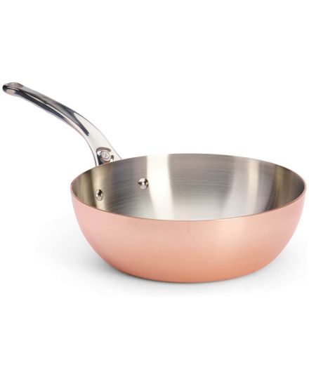 de Buyer PRIMA MATERA Copper & Stainless Steel Sauté Pan | De Buyer | Mimocook