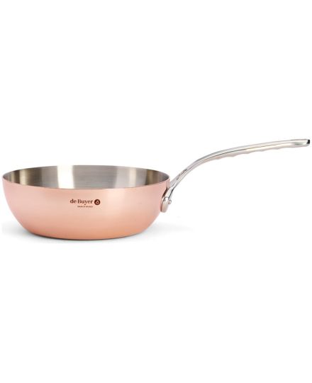 de Buyer PRIMA MATERA Copper & Stainless Steel Sauté Pan | De Buyer | Mimocook