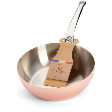 de Buyer PRIMA MATERA Copper & Stainless Steel Sauté Pan | De Buyer | Mimocook