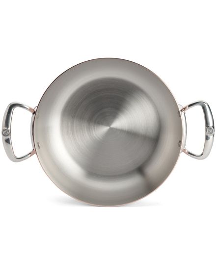 de Buyer PRIMA MATERA Sauteuse aus Kupfer und Edelstahl mit Deckel 28cm | De Buyer | Mimocook