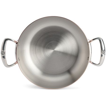 de Buyer PRIMA MATERA Sauteuse aus Kupfer und Edelstahl mit Deckel 28cm | De Buyer | Mimocook