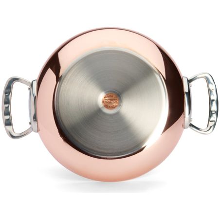 de Buyer PRIMA MATERA Sauteuse aus Kupfer und Edelstahl mit Deckel 28cm | De Buyer | Mimocook