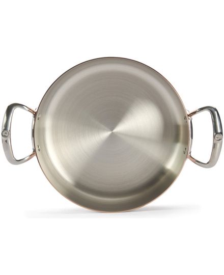 de Buyer PRIMA MATERA Copper & Stainless Steel Sauté Pan with Lid | De Buyer | Mimocook