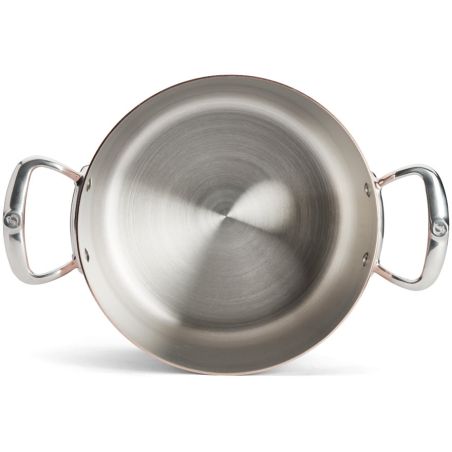 de Buyer PRIMA MATERA Hoher Schmortopf aus Kupfer und Edelstahl mit Deckel | De Buyer | Mimocook