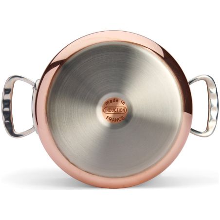 de Buyer PRIMA MATERA Copper & Stainless Steel High Stewpan with Lid | De Buyer | Mimocook