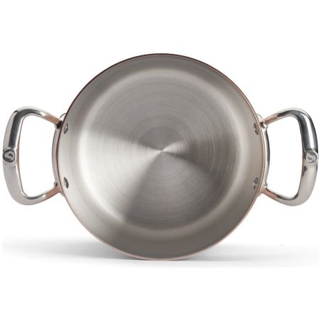 de Buyer PRIMA MATERA Hoher Kochtopf aus Kupfer und Edelstahl mit Deckel | De Buyer | Mimocook