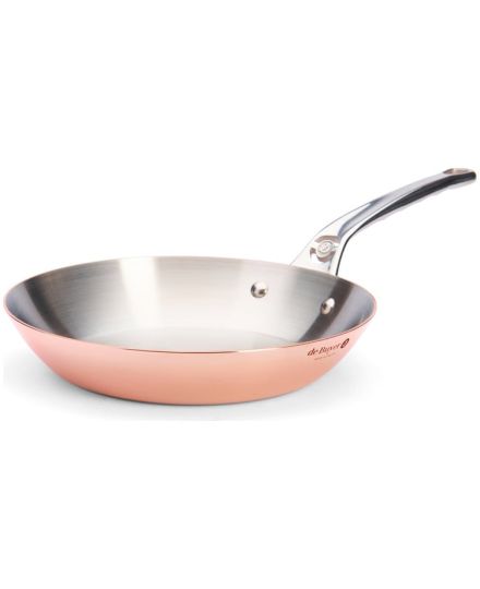 de Buyer PRIMA MATERA Copper & Stainless Steel Fry Pan | De Buyer | Mimocook