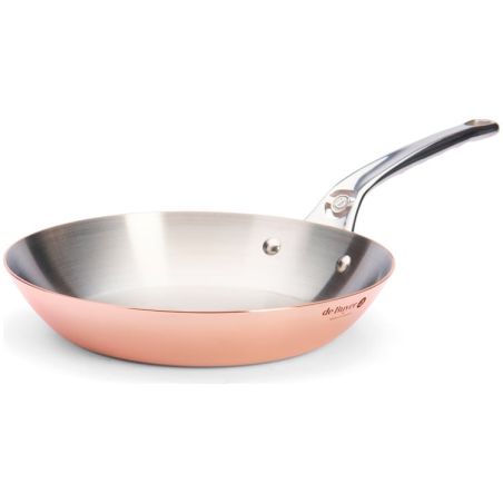 de Buyer PRIMA MATERA Copper & Stainless Steel Fry Pan | De Buyer | Mimocook