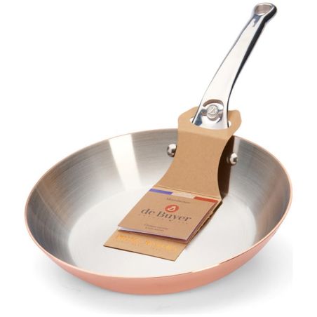 de Buyer PRIMA MATERA Copper & Stainless Steel Fry Pan | De Buyer | Mimocook