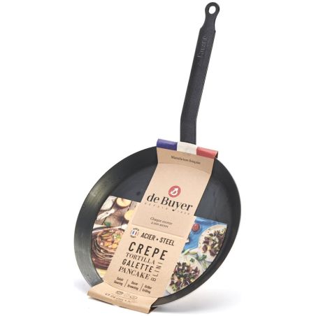 de Buyer BLUE CARBON Crepe Pan 24 cm | De Buyer | Mimocook