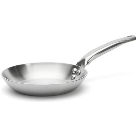 de Buyer ALCHIMY 3-ply Stainless Steel Fry Pan | De Buyer | Mimocook