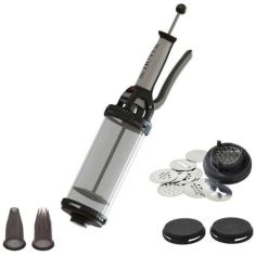 de Buyer LE TUBE Pistón Dosificador de Pastelería con Kit de Galletas
