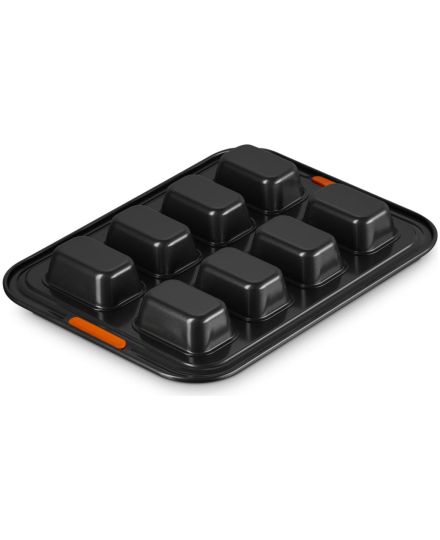 Le Creuset e Creuset 8er Mini Kastenform, aus Antihaftbeschichtetem Karbonstahl | Le Creuset | Mimocook