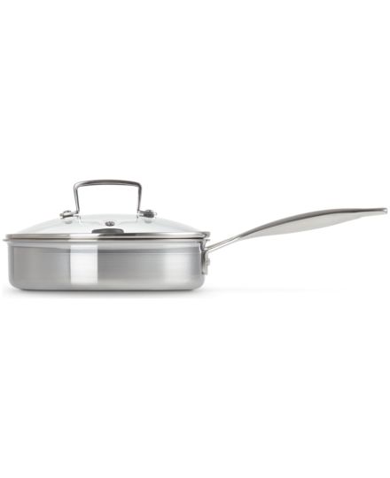 Le Creuset Sauteuse Inox 3-ply avec Insert pour Œufs Pochés 20 cm | Le Creuset | Mimocook