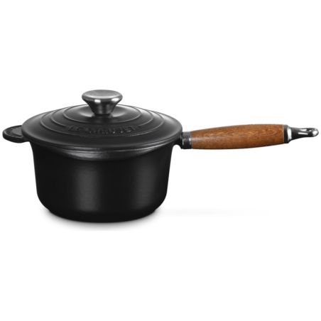 Le Creuset Cazo de Hierro Fundido con Mango de Madera 18 cm | Le Creuset | Mimocook