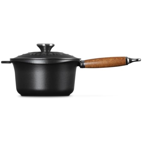 Le Creuset Gusseisen-Stieltopf mit Holzgriff 18 cm | Le Creuset | Mimocook