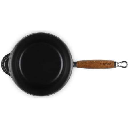 Le Creuset Gusseisen-Stieltopf mit Holzgriff 18 cm | Le Creuset | Mimocook