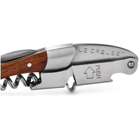 Le Creuset Geschenkset Kellnermesser WT-110 mit Holzgriff & Verschluss GS-190 | Le Creuset | Mimocook