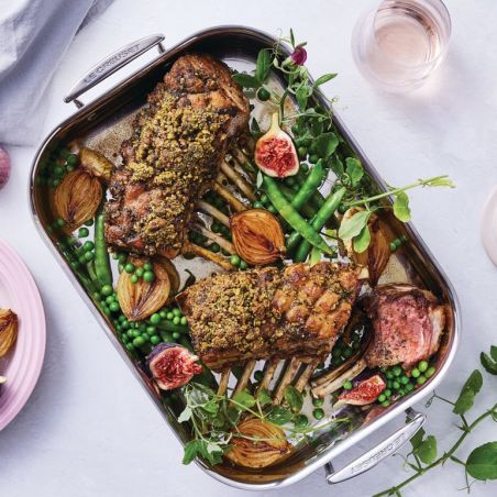 Le Creuset 3-ply Stainless Steel Rectangular Roaster | Le Creuset | Mimocook