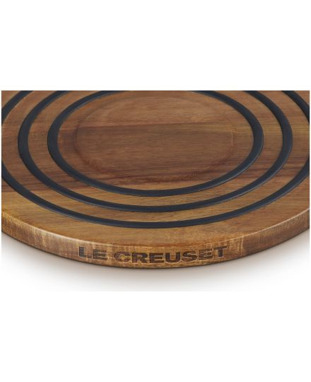 Dessous de plat magnétique en bois d'acacia Le Creuset | Le Creuset | Mimocook
