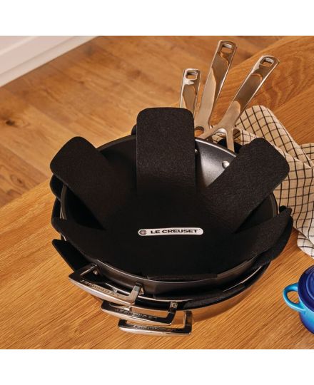 Le Creuset 3er-Set Pfannenschutz | Le Creuset | Mimocook
