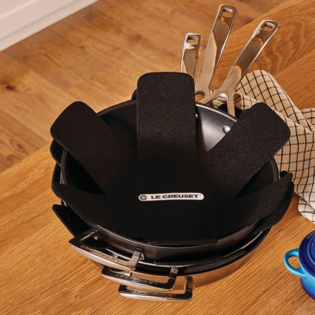 Le Creuset Set 3 Protetores Frigideiras | Le Creuset | Mimocook