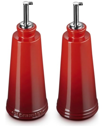 Le Creuset Stoneware Signature Oil and Vinegar Set | Le Creuset | Mimocook